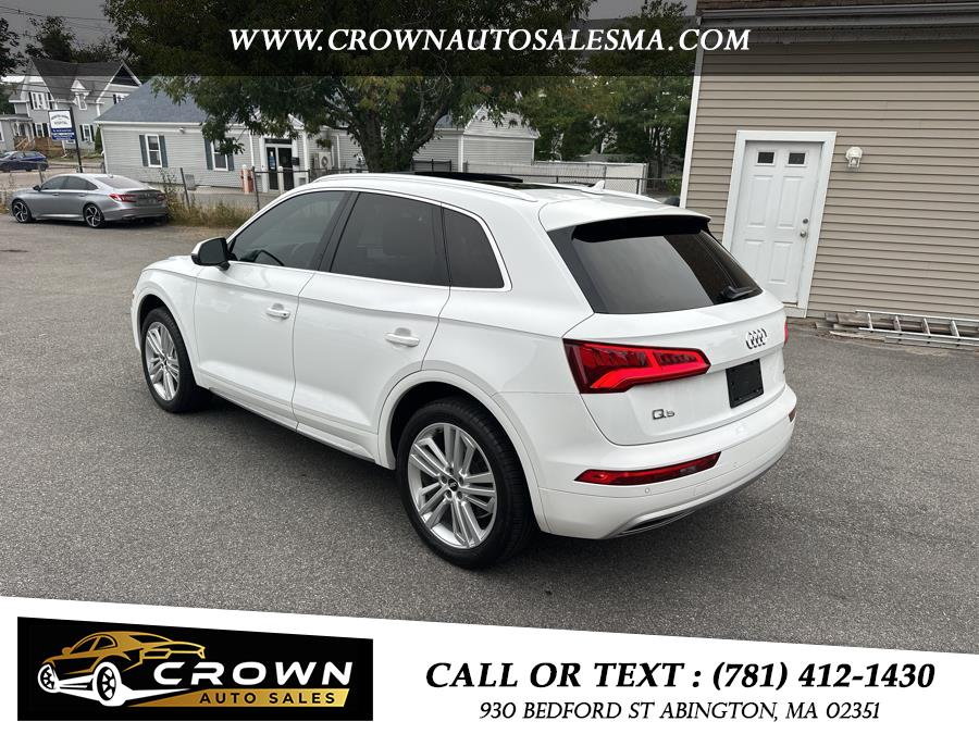 2019 Audi Q5 Premium Plus 45 TFSI quattro, available for sale in Abington, Massachusetts | Crown Auto Sales. Abington, Massachusetts 2019 Audi Q5 Premium Plus 45 TFSI quattro, available for sale in Abington, Massachusetts | Crown Auto Sales. Abington, Massachusetts