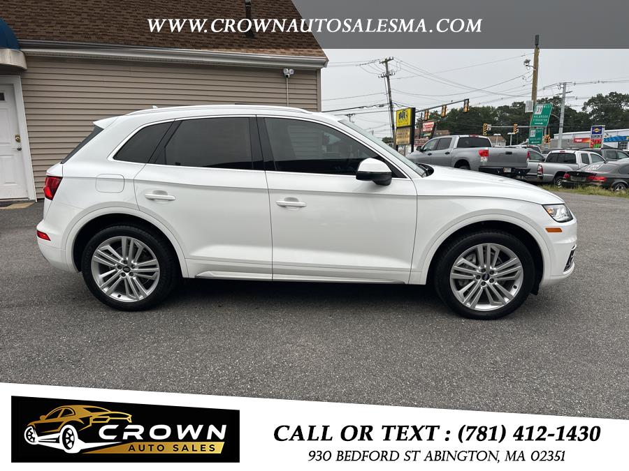 2019 Audi Q5 Premium Plus 45 TFSI quattro, available for sale in Abington, Massachusetts | Crown Auto Sales. Abington, Massachusetts 2019 Audi Q5 Premium Plus 45 TFSI quattro, available for sale in Abington, Massachusetts | Crown Auto Sales. Abington, Massachusetts