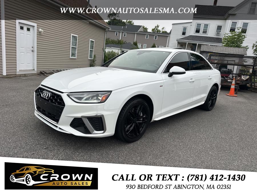 2020 Audi A4 Sedan Premium 45 TFSI quattro, available for sale in Abington, Massachusetts | Crown Auto Sales. Abington, Massachusetts 2020 Audi A4 Sedan Premium 45 TFSI quattro, available for sale in Abington, Massachusetts | Crown Auto Sales. Abington, Massachusetts
