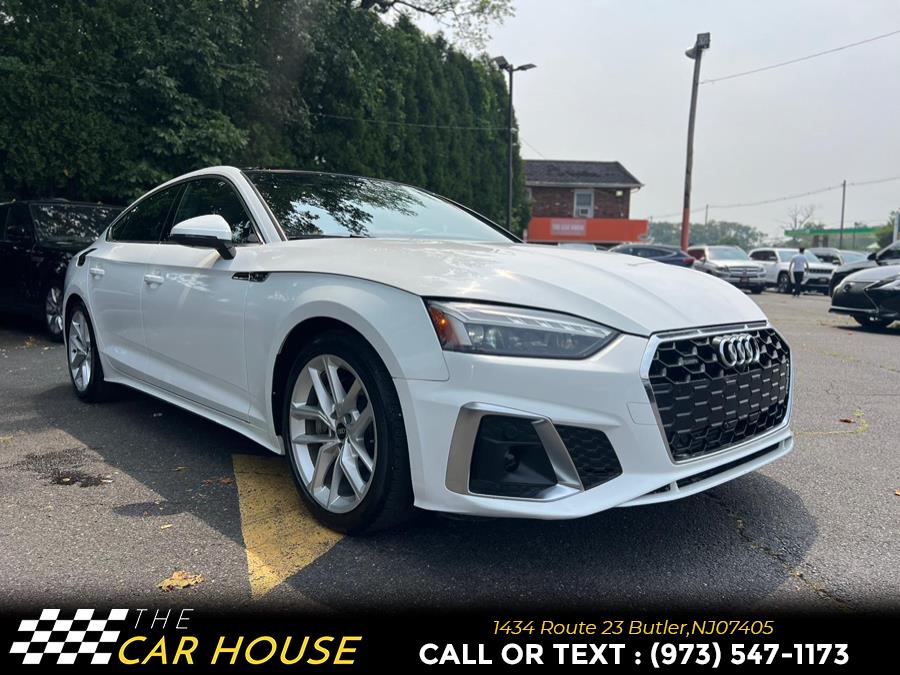 2024 Audi A5 Sportback S line Premium Plus 45 TFSI quattro, available for sale in Butler, New Jersey | The Car House. Butler, New Jersey 2024 Audi A5 Sportback S line Premium Plus 45 TFSI quattro, available for sale in Butler, New Jersey | The Car House. Butler, New Jersey