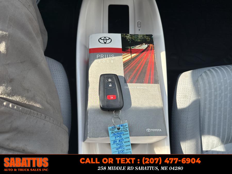 2018 Toyota Prius Four (Natl), available for sale in Sabattus, Maine | Sabattus Auto and Truck Sales Inc. Sabattus, Maine 2018 Toyota Prius Four (Natl), available for sale in Sabattus, Maine | Sabattus Auto and Truck Sales Inc. Sabattus, Maine