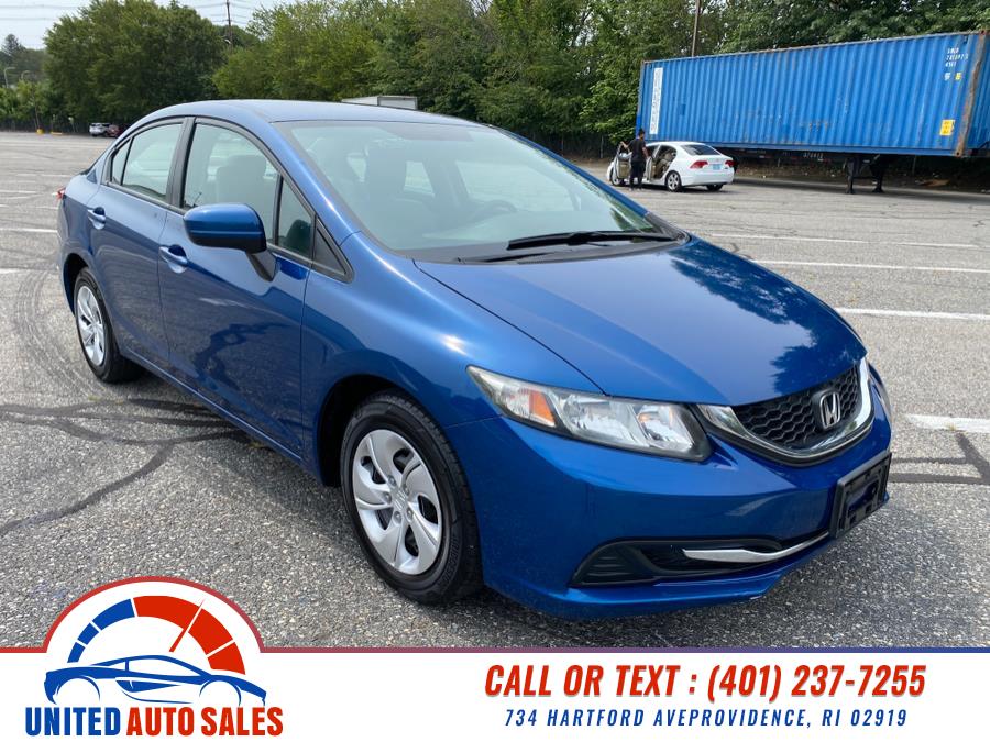 2014 Honda Civic Sedan 4dr CVT LX, available for sale in Providence, Rhode Island | United Auto Sales Inc. Providence, Rhode Island 2014 Honda Civic Sedan 4dr CVT LX, available for sale in Providence, Rhode Island | United Auto Sales Inc. Providence, Rhode Island