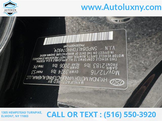 2017 Hyundai Elantra Limited, available for sale in Elmont, New York | Auto Lux. Elmont, New York 2017 Hyundai Elantra Limited, available for sale in Elmont, New York | Auto Lux. Elmont, New York