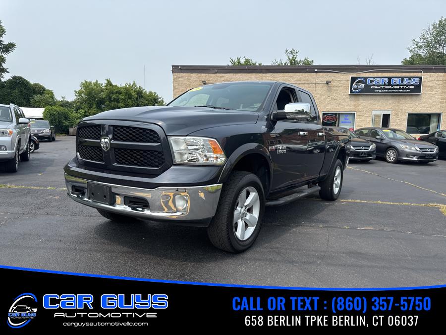 2016 Ram 1500 4WD Quad Cab 140.5" Outdoorsman, available for sale in Berlin, Connecticut | Car Guys Automotive LLC. Berlin, Connecticut 2016 Ram 1500 4WD Quad Cab 140.5" Outdoorsman, available for sale in Berlin, Connecticut | Car Guys Automotive LLC. Berlin, Connecticut