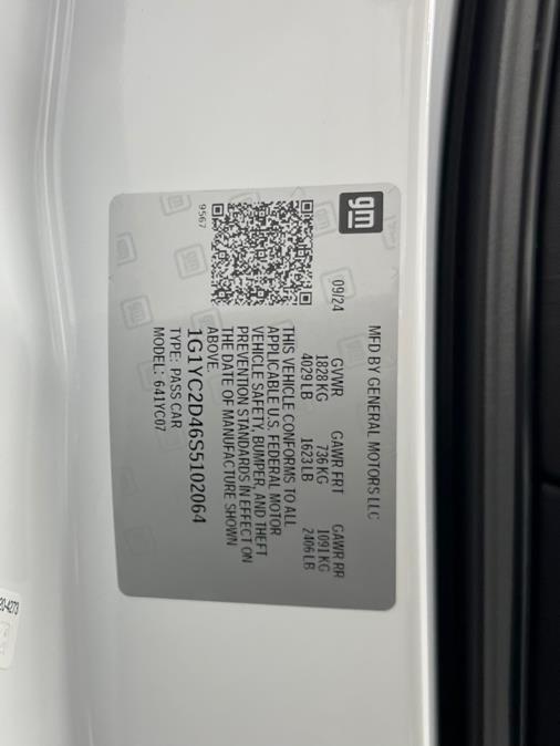 2025 Chevrolet Corvette 2dr Stingray Cpe w/3LT, available for sale in Paterson, New Jersey | Speedway Motors LLC. Paterson, New Jersey 2025 Chevrolet Corvette 2dr Stingray Cpe w/3LT, available for sale in Paterson, New Jersey | Speedway Motors LLC. Paterson, New Jersey