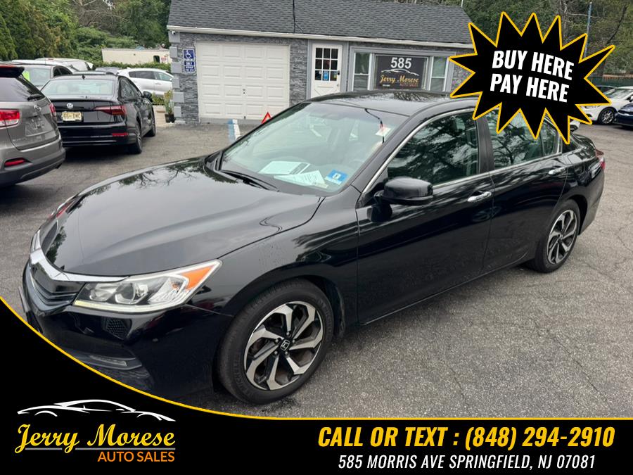2017 Honda Accord Sedan EX-L CVT, available for sale in Springfield, New Jersey | Jerry Morese Auto Sales. Springfield, New Jersey 2017 Honda Accord Sedan EX-L CVT, available for sale in Springfield, New Jersey | Jerry Morese Auto Sales. Springfield, New Jersey