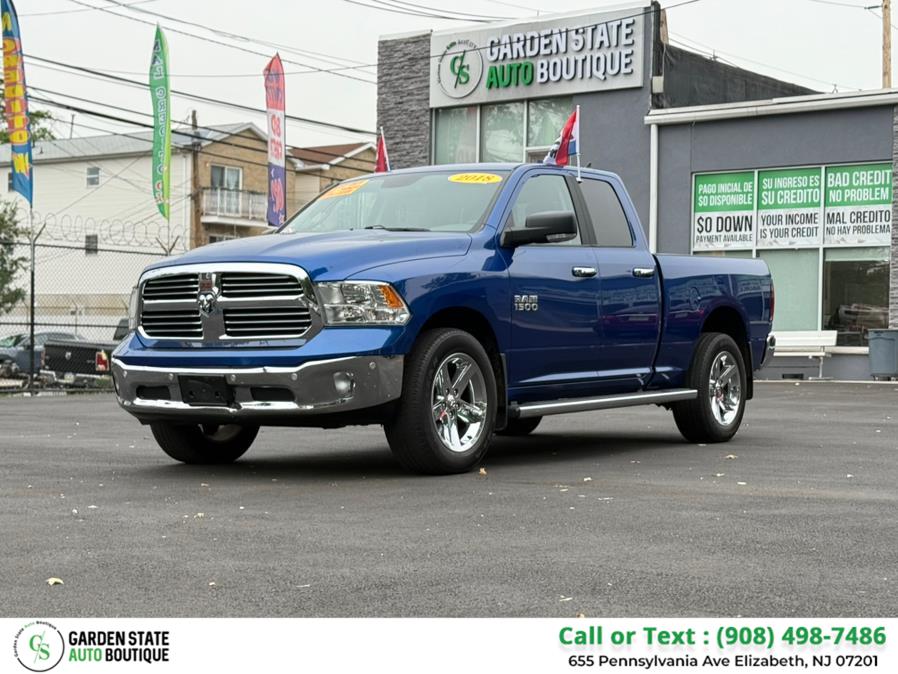 2018 Ram 1500 Big Horn 4x4 Quad Cab 6''4" Box, available for sale in Elizabeth, New Jersey | Garden State Auto Boutique. Elizabeth, New Jersey 2018 Ram 1500 Big Horn 4x4 Quad Cab 6''4" Box, available for sale in Elizabeth, New Jersey | Garden State Auto Boutique. Elizabeth, New Jersey
