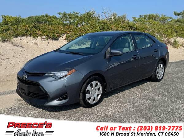 2017 Toyota Corolla LE CVT Automatic (Natl), available for sale in Meriden, Connecticut | Preeces Auto Inc. Meriden, Connecticut 2017 Toyota Corolla LE CVT Automatic (Natl), available for sale in Meriden, Connecticut | Preeces Auto Inc. Meriden, Connecticut