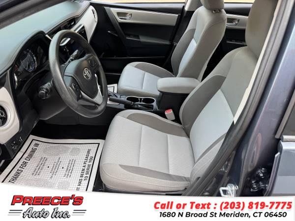 2017 Toyota Corolla LE CVT Automatic (Natl), available for sale in Meriden, Connecticut | Preeces Auto Inc. Meriden, Connecticut 2017 Toyota Corolla LE CVT Automatic (Natl), available for sale in Meriden, Connecticut | Preeces Auto Inc. Meriden, Connecticut