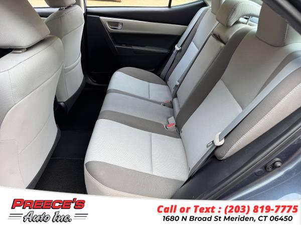 2017 Toyota Corolla LE CVT Automatic (Natl), available for sale in Meriden, Connecticut | Preeces Auto Inc. Meriden, Connecticut 2017 Toyota Corolla LE CVT Automatic (Natl), available for sale in Meriden, Connecticut | Preeces Auto Inc. Meriden, Connecticut