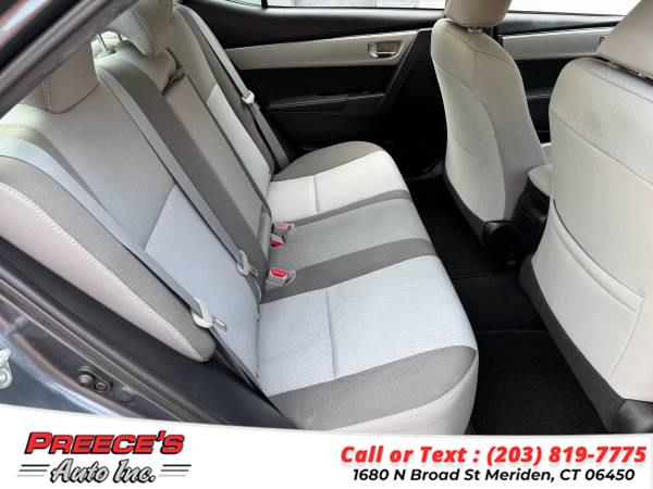 2017 Toyota Corolla LE CVT Automatic (Natl), available for sale in Meriden, Connecticut | Preeces Auto Inc. Meriden, Connecticut 2017 Toyota Corolla LE CVT Automatic (Natl), available for sale in Meriden, Connecticut | Preeces Auto Inc. Meriden, Connecticut