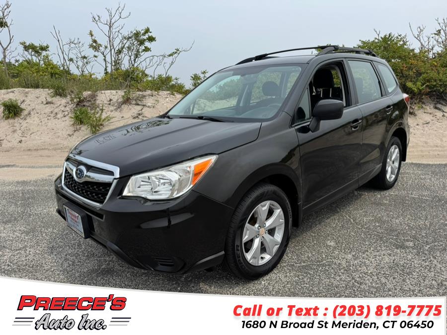 2015 Subaru Forester 4dr CVT 2.5i PZEV, available for sale in Meriden, Connecticut | Preeces Auto Inc. Meriden, Connecticut 2015 Subaru Forester 4dr CVT 2.5i PZEV, available for sale in Meriden, Connecticut | Preeces Auto Inc. Meriden, Connecticut