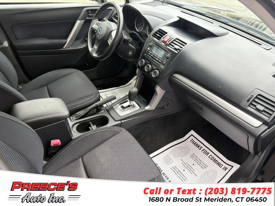 2015 Subaru Forester 4dr CVT 2.5i PZEV, available for sale in Meriden, Connecticut | Preeces Auto Inc. Meriden, Connecticut 2015 Subaru Forester 4dr CVT 2.5i PZEV, available for sale in Meriden, Connecticut | Preeces Auto Inc. Meriden, Connecticut