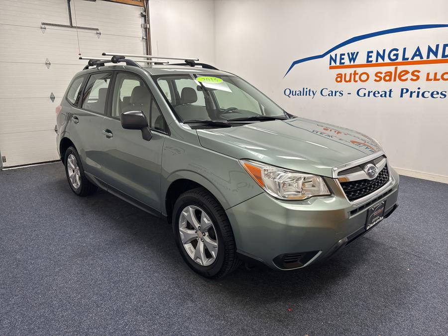2016 Subaru Forester 4dr CVT 2.5i PZEV, available for sale in Plainville, Connecticut | New England Auto Sales LLC. Plainville, Connecticut 2016 Subaru Forester 4dr CVT 2.5i PZEV, available for sale in Plainville, Connecticut | New England Auto Sales LLC. Plainville, Connecticut