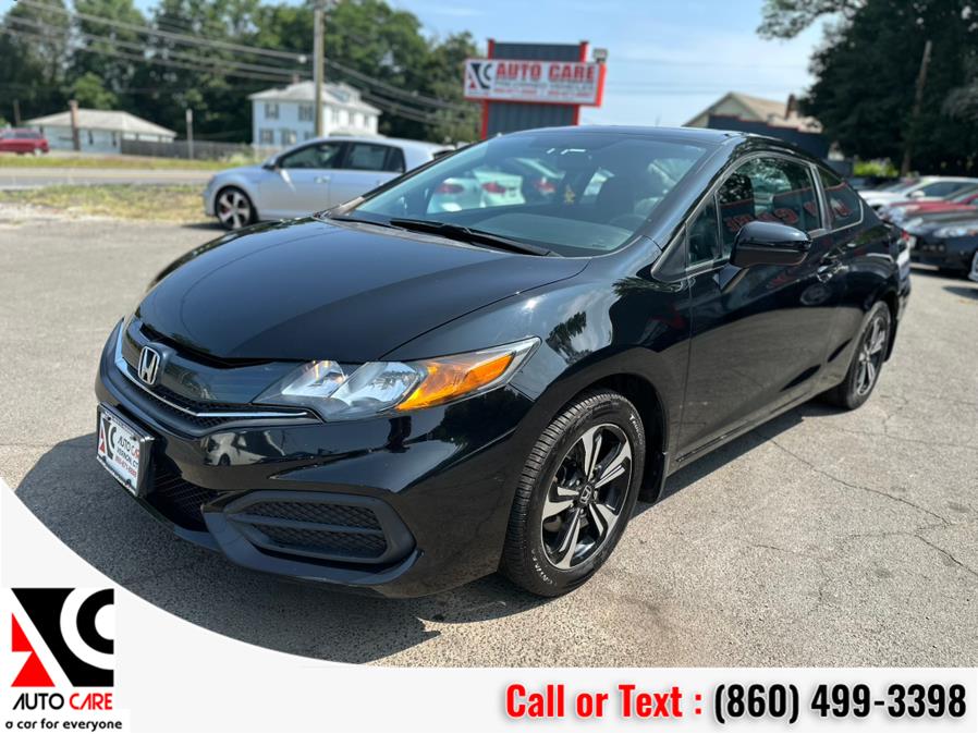 2014 Honda Civic Coupe 2dr CVT EX, available for sale in Vernon , Connecticut | Auto Care Motors. Vernon , Connecticut 2014 Honda Civic Coupe 2dr CVT EX, available for sale in Vernon , Connecticut | Auto Care Motors. Vernon , Connecticut