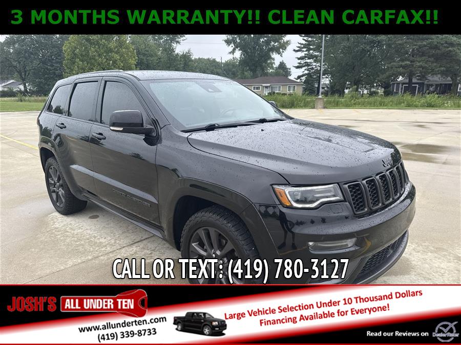 2018 Jeep Grand Cherokee High Altitude, available for sale in Elida, Ohio | Josh's All Under Ten LLC. Elida, Ohio 2018 Jeep Grand Cherokee High Altitude, available for sale in Elida, Ohio | Josh's All Under Ten LLC. Elida, Ohio