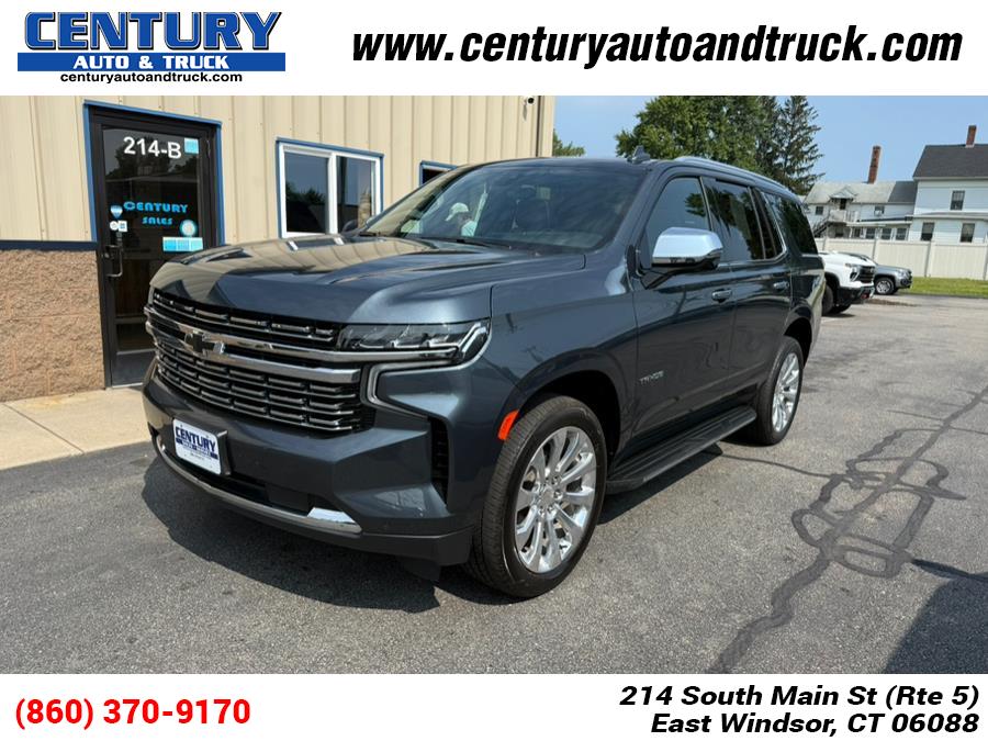 2021 Chevrolet Tahoe 4WD 4dr Premier, available for sale in East Windsor, Connecticut | Century Auto And Truck. East Windsor, Connecticut 2021 Chevrolet Tahoe 4WD 4dr Premier, available for sale in East Windsor, Connecticut | Century Auto And Truck. East Windsor, Connecticut