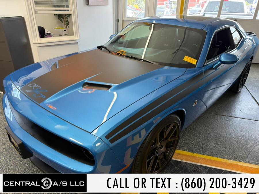 2016 Dodge Challenger 2dr Cpe R/T Scat Pack, available for sale in East Windsor, Connecticut | Central A/S LLC. East Windsor, Connecticut 2016 Dodge Challenger 2dr Cpe R/T Scat Pack, available for sale in East Windsor, Connecticut | Central A/S LLC. East Windsor, Connecticut