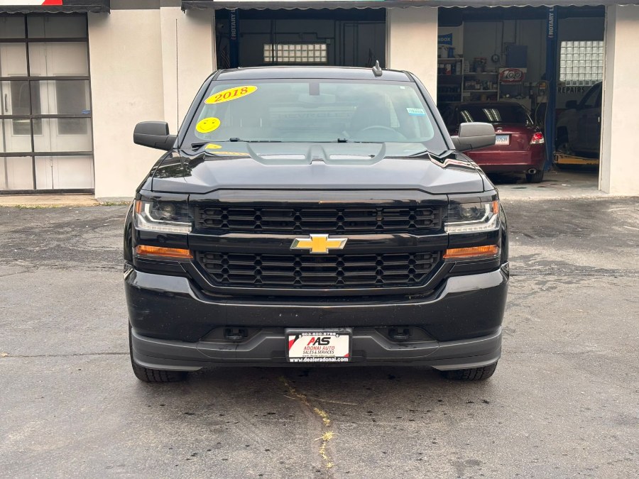 2018 Chevrolet Silverado 1500 4WD Double Cab 143.5" Custom, available for sale in Hamden, Connecticut | Adonai Auto Sales LLC. Hamden, Connecticut 2018 Chevrolet Silverado 1500 4WD Double Cab 143.5" Custom, available for sale in Hamden, Connecticut | Adonai Auto Sales LLC. Hamden, Connecticut