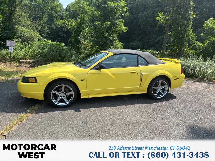 2003 Ford Mustang 2dr Conv GT Deluxe, available for sale in Manchester, Connecticut | Motorcar West. Manchester, Connecticut 2003 Ford Mustang 2dr Conv GT Deluxe, available for sale in Manchester, Connecticut | Motorcar West. Manchester, Connecticut