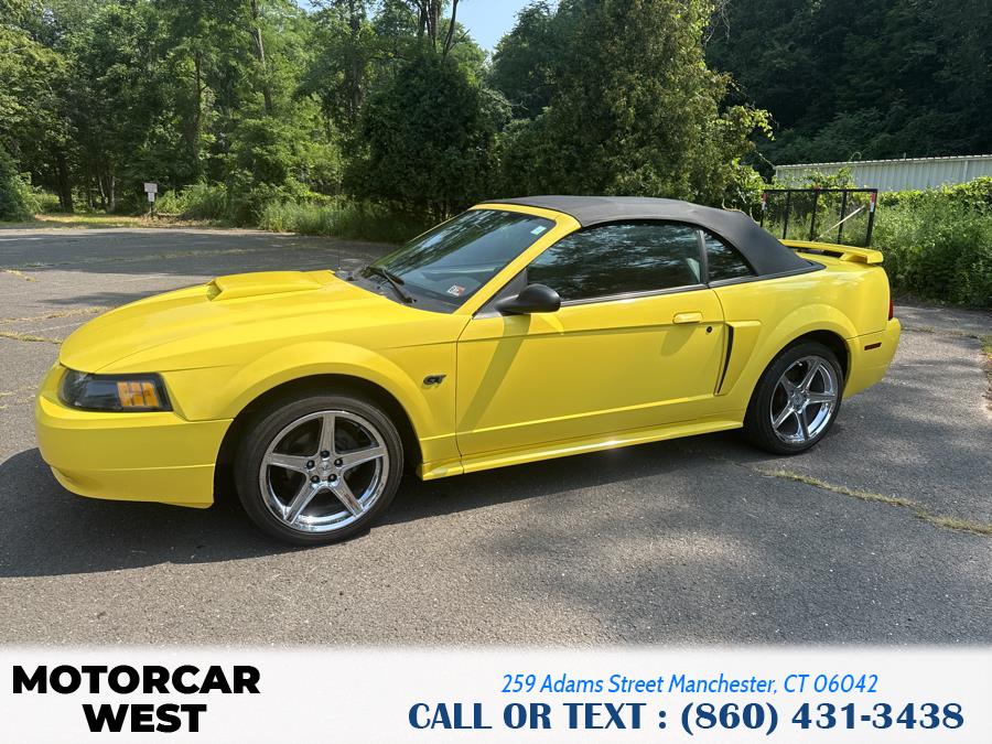 2003 Ford Mustang 2dr Conv GT Deluxe, available for sale in Manchester, Connecticut | Motorcar West. Manchester, Connecticut 2003 Ford Mustang 2dr Conv GT Deluxe, available for sale in Manchester, Connecticut | Motorcar West. Manchester, Connecticut