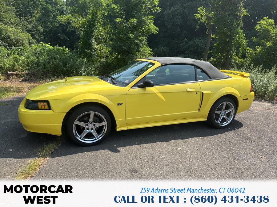 2003 Ford Mustang 2dr Conv GT Deluxe, available for sale in Manchester, Connecticut | Motorcar West. Manchester, Connecticut 2003 Ford Mustang 2dr Conv GT Deluxe, available for sale in Manchester, Connecticut | Motorcar West. Manchester, Connecticut