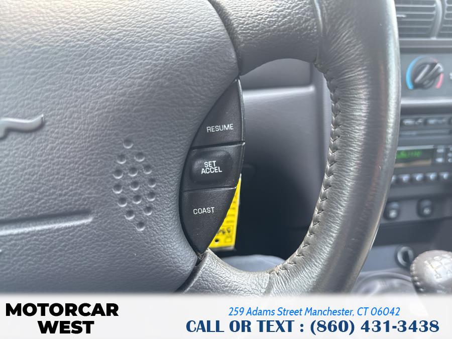 2003 Ford Mustang 2dr Conv GT Deluxe, available for sale in Manchester, Connecticut | Motorcar West. Manchester, Connecticut 2003 Ford Mustang 2dr Conv GT Deluxe, available for sale in Manchester, Connecticut | Motorcar West. Manchester, Connecticut