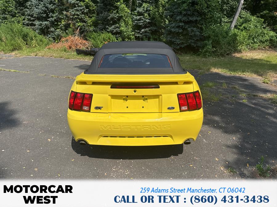 2003 Ford Mustang 2dr Conv GT Deluxe, available for sale in Manchester, Connecticut | Motorcar West. Manchester, Connecticut 2003 Ford Mustang 2dr Conv GT Deluxe, available for sale in Manchester, Connecticut | Motorcar West. Manchester, Connecticut