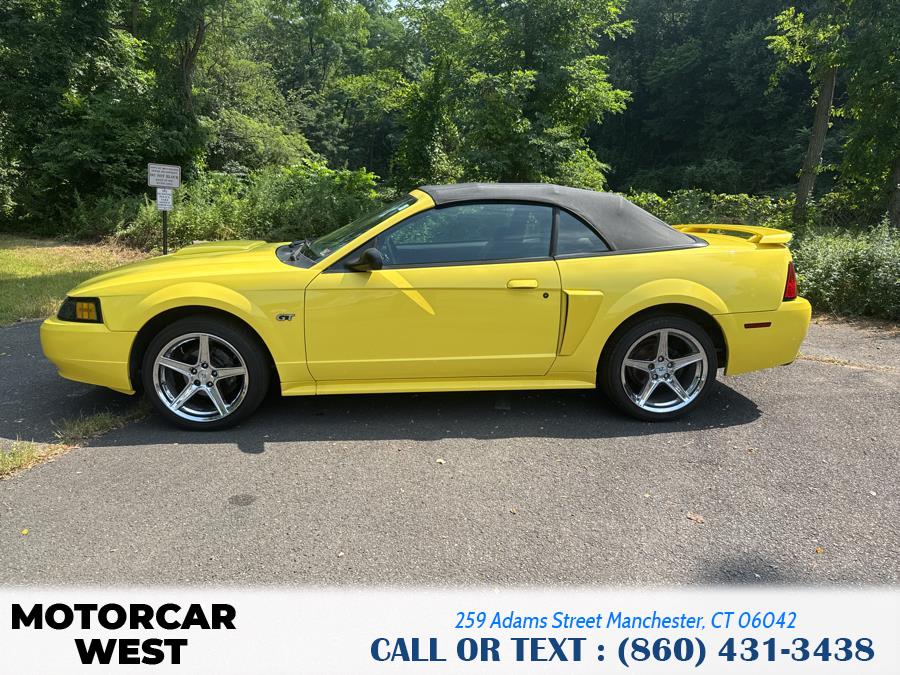 2003 Ford Mustang 2dr Conv GT Deluxe, available for sale in Manchester, Connecticut | Motorcar West. Manchester, Connecticut 2003 Ford Mustang 2dr Conv GT Deluxe, available for sale in Manchester, Connecticut | Motorcar West. Manchester, Connecticut