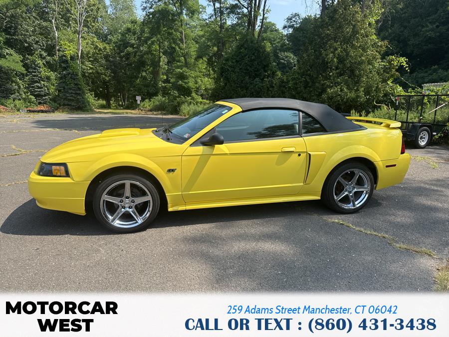 2003 Ford Mustang 2dr Conv GT Deluxe, available for sale in Manchester, Connecticut | Motorcar West. Manchester, Connecticut 2003 Ford Mustang 2dr Conv GT Deluxe, available for sale in Manchester, Connecticut | Motorcar West. Manchester, Connecticut