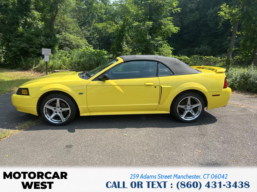 2003 Ford Mustang 2dr Conv GT Deluxe, available for sale in Manchester, Connecticut | Motorcar West. Manchester, Connecticut 2003 Ford Mustang 2dr Conv GT Deluxe, available for sale in Manchester, Connecticut | Motorcar West. Manchester, Connecticut