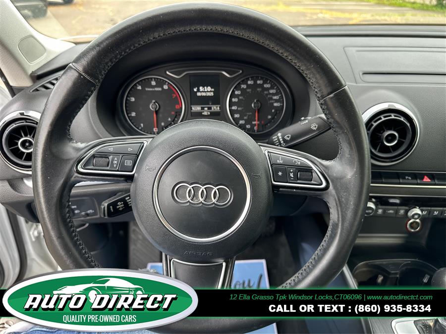 2015 Audi A3 4dr Sdn quattro 2.0T Premium Plus, available for sale in Windsor Locks, Connecticut | Auto Direct LLC. Windsor Locks, Connecticut 2015 Audi A3 4dr Sdn quattro 2.0T Premium Plus, available for sale in Windsor Locks, Connecticut | Auto Direct LLC. Windsor Locks, Connecticut