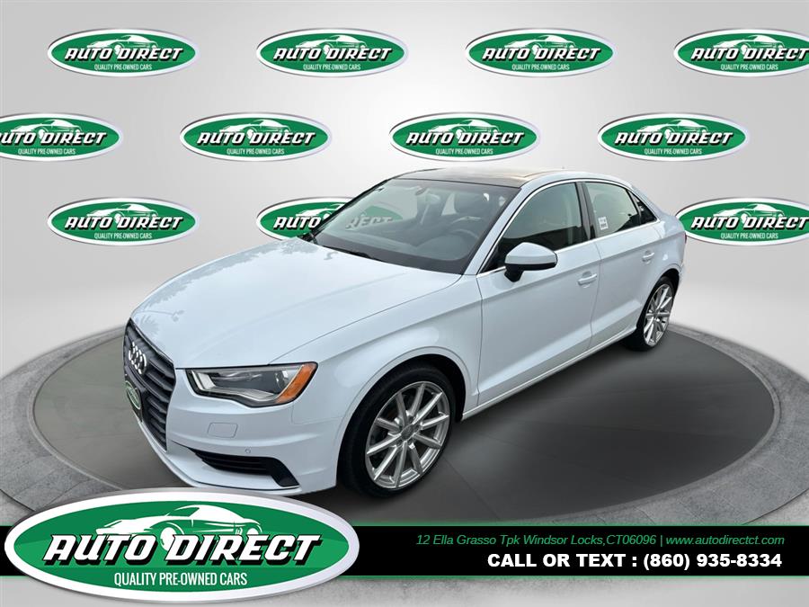 2015 Audi A3 4dr Sdn quattro 2.0T Premium Plus, available for sale in Windsor Locks, Connecticut | Auto Direct LLC. Windsor Locks, Connecticut 2015 Audi A3 4dr Sdn quattro 2.0T Premium Plus, available for sale in Windsor Locks, Connecticut | Auto Direct LLC. Windsor Locks, Connecticut