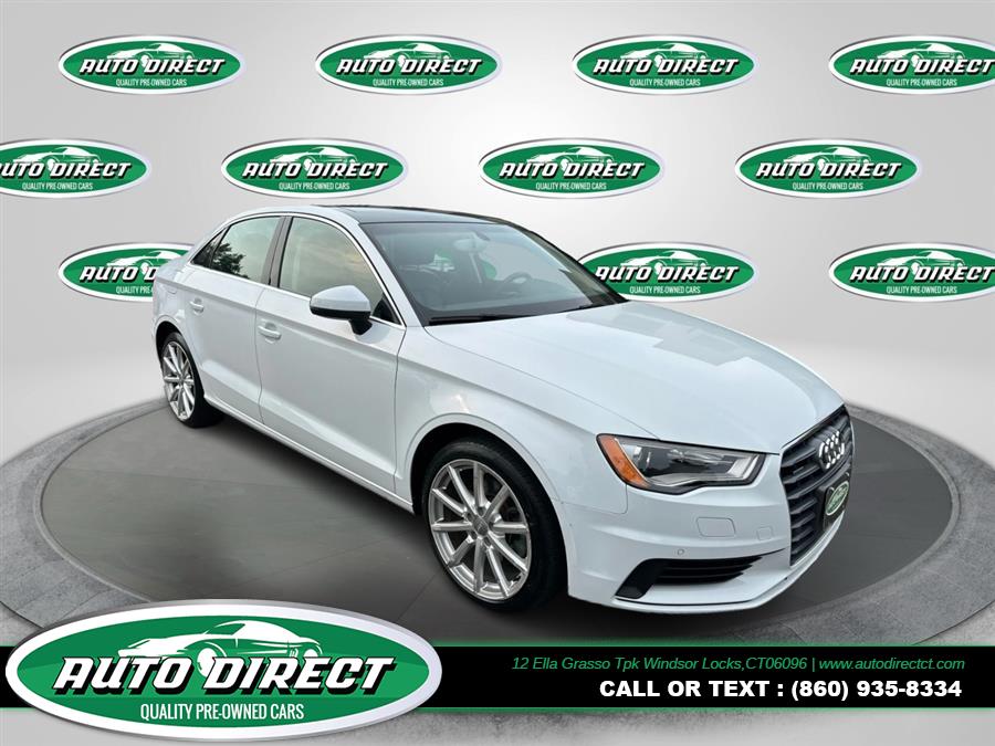 2015 Audi A3 4dr Sdn quattro 2.0T Premium Plus, available for sale in Windsor Locks, Connecticut | Auto Direct LLC. Windsor Locks, Connecticut 2015 Audi A3 4dr Sdn quattro 2.0T Premium Plus, available for sale in Windsor Locks, Connecticut | Auto Direct LLC. Windsor Locks, Connecticut