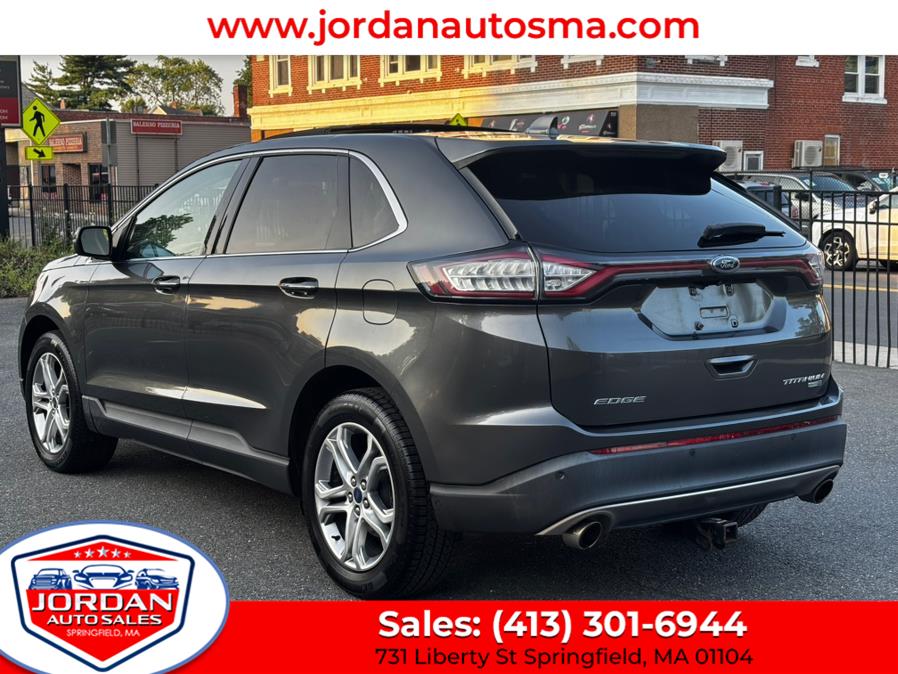 2016 Ford Edge 4dr Titanium AWD, available for sale in Springfield, Massachusetts | Jordan Auto Sales. Springfield, Massachusetts 2016 Ford Edge 4dr Titanium AWD, available for sale in Springfield, Massachusetts | Jordan Auto Sales. Springfield, Massachusetts
