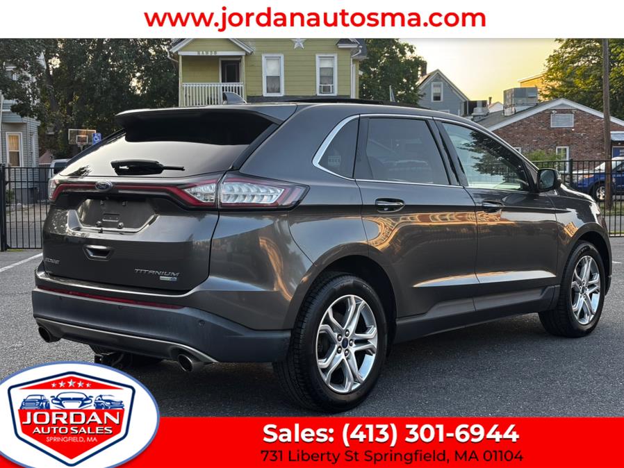 2016 Ford Edge 4dr Titanium AWD, available for sale in Springfield, Massachusetts | Jordan Auto Sales. Springfield, Massachusetts 2016 Ford Edge 4dr Titanium AWD, available for sale in Springfield, Massachusetts | Jordan Auto Sales. Springfield, Massachusetts
