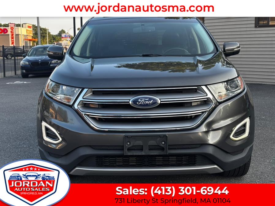 2016 Ford Edge 4dr Titanium AWD, available for sale in Springfield, Massachusetts | Jordan Auto Sales. Springfield, Massachusetts 2016 Ford Edge 4dr Titanium AWD, available for sale in Springfield, Massachusetts | Jordan Auto Sales. Springfield, Massachusetts