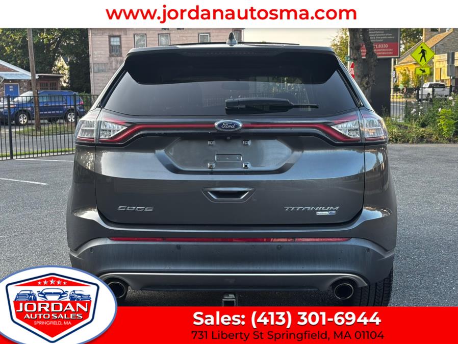 2016 Ford Edge 4dr Titanium AWD, available for sale in Springfield, Massachusetts | Jordan Auto Sales. Springfield, Massachusetts 2016 Ford Edge 4dr Titanium AWD, available for sale in Springfield, Massachusetts | Jordan Auto Sales. Springfield, Massachusetts