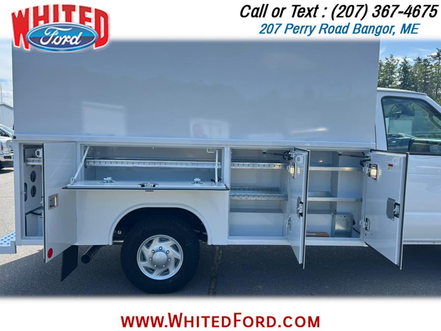 2026 Ford E-Series Cutaway E-350 SRW 138" WB CSV Service Body, available for sale in Bangor, Maine | Whited Ford. Bangor, Maine 2026 Ford E-Series Cutaway E-350 SRW 138" WB CSV Service Body, available for sale in Bangor, Maine | Whited Ford. Bangor, Maine