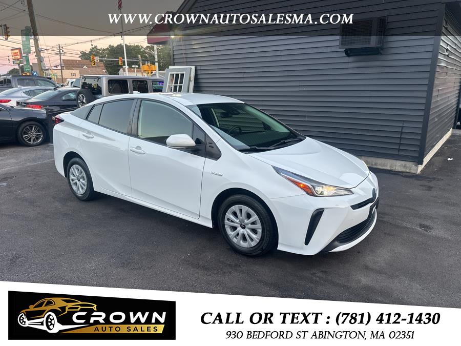 2019 Toyota Prius L Eco (Natl), available for sale in Abington, Massachusetts | Crown Auto Sales. Abington, Massachusetts 2019 Toyota Prius L Eco (Natl), available for sale in Abington, Massachusetts | Crown Auto Sales. Abington, Massachusetts