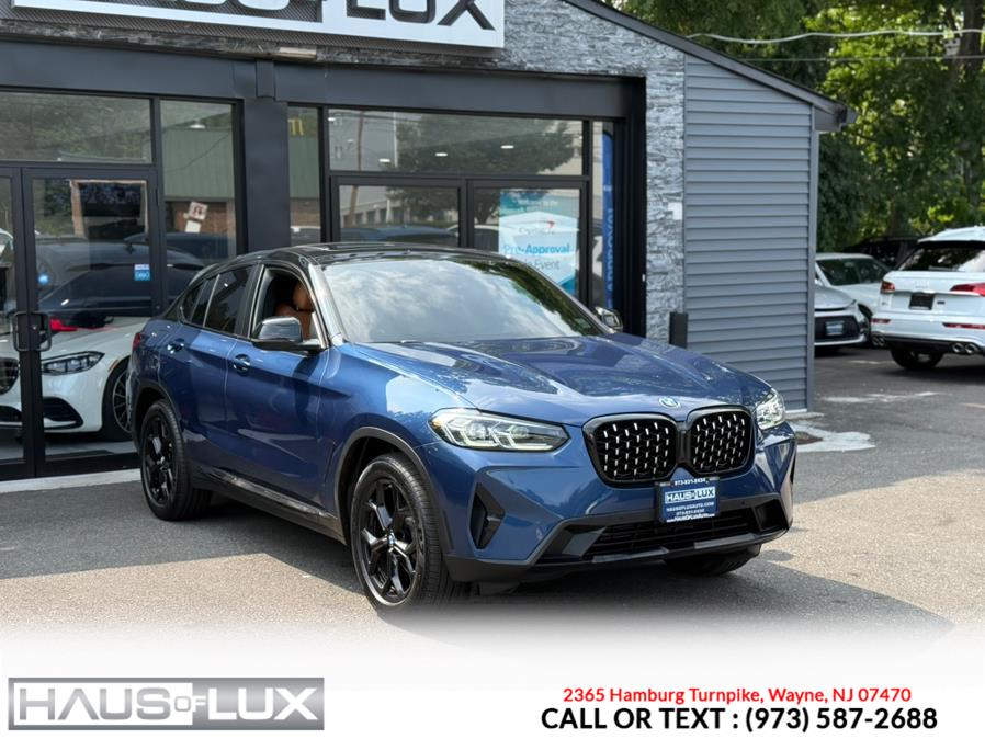 2022 BMW X4 xDrive30i Sports Activity Coupe, available for sale in Wayne, New Jersey | Haus of Lux. Wayne, New Jersey 2022 BMW X4 xDrive30i Sports Activity Coupe, available for sale in Wayne, New Jersey | Haus of Lux. Wayne, New Jersey