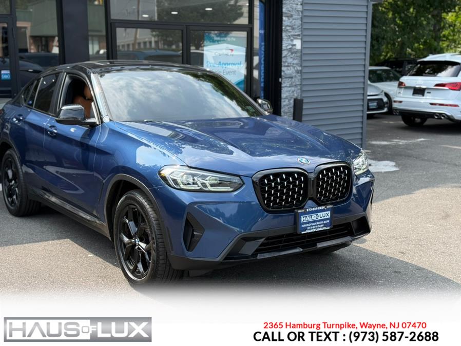 2022 BMW X4 xDrive30i Sports Activity Coupe, available for sale in Wayne, New Jersey | Haus of Lux. Wayne, New Jersey 2022 BMW X4 xDrive30i Sports Activity Coupe, available for sale in Wayne, New Jersey | Haus of Lux. Wayne, New Jersey