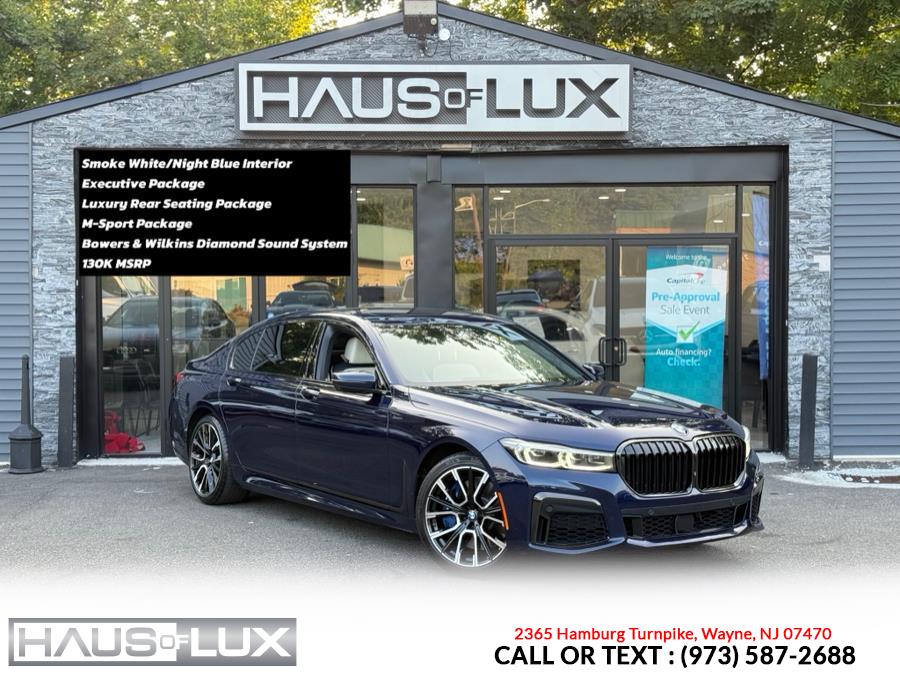 2021 BMW 7 Series 750i xDrive Sedan, available for sale in Wayne, New Jersey | Haus of Lux. Wayne, New Jersey 2021 BMW 7 Series 750i xDrive Sedan, available for sale in Wayne, New Jersey | Haus of Lux. Wayne, New Jersey
