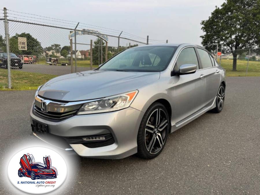 2017 Honda Accord Sedan Sport CVT, available for sale in Meriden, Connecticut | Sandra Auto Broker LLC. Meriden, Connecticut 2017 Honda Accord Sedan Sport CVT, available for sale in Meriden, Connecticut | Sandra Auto Broker LLC. Meriden, Connecticut