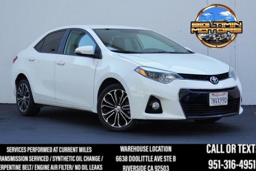 2016 Toyota Corolla SE /Special Edition Pkg (Natl), available for sale in Riverside, California | Big Timin Motors LLC. Riverside, California 2016 Toyota Corolla SE /Special Edition Pkg (Natl), available for sale in Riverside, California | Big Timin Motors LLC. Riverside, California