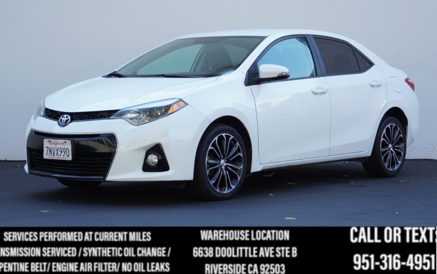 2016 Toyota Corolla SE /Special Edition Pkg (Natl), available for sale in Riverside, California | Big Timin Motors LLC. Riverside, California 2016 Toyota Corolla SE /Special Edition Pkg (Natl), available for sale in Riverside, California | Big Timin Motors LLC. Riverside, California