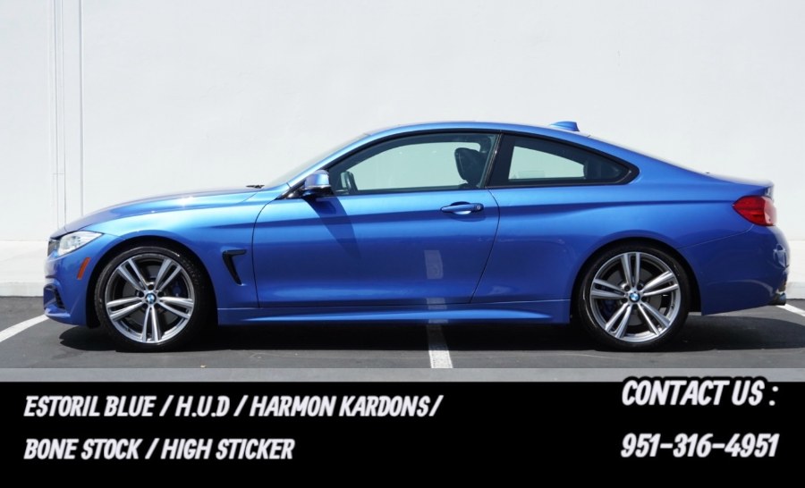 2014 F32 BMW N55 435i MSPORT HARMON KARDONS/ HUD/ HIGH STICKER BONE STOCK, available for sale in Riverside, California | Big Timin Motors LLC. Riverside, California 2014 F32 BMW N55 435i MSPORT HARMON KARDONS/ HUD/ HIGH STICKER BONE STOCK, available for sale in Riverside, California | Big Timin Motors LLC. Riverside, California