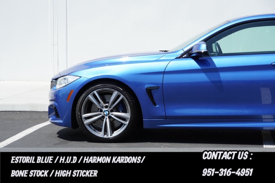 2014 F32 BMW N55 435i MSPORT HARMON KARDONS/ HUD/ HIGH STICKER BONE STOCK, available for sale in Riverside, California | Big Timin Motors LLC. Riverside, California 2014 F32 BMW N55 435i MSPORT HARMON KARDONS/ HUD/ HIGH STICKER BONE STOCK, available for sale in Riverside, California | Big Timin Motors LLC. Riverside, California