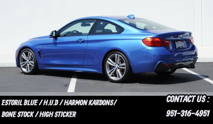 2014 F32 BMW N55 435i MSPORT HARMON KARDONS/ HUD/ HIGH STICKER BONE STOCK, available for sale in Riverside, California | Big Timin Motors LLC. Riverside, California 2014 F32 BMW N55 435i MSPORT HARMON KARDONS/ HUD/ HIGH STICKER BONE STOCK, available for sale in Riverside, California | Big Timin Motors LLC. Riverside, California