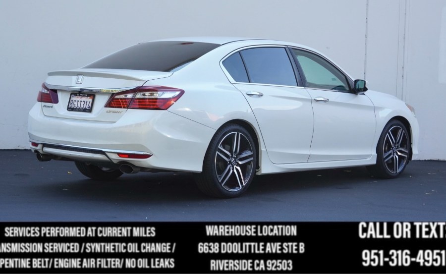 2016 Honda Accord Sedan Sport LEATHER INTERIOR, available for sale in Riverside, California | Big Timin Motors LLC. Riverside, California 2016 Honda Accord Sedan Sport LEATHER INTERIOR, available for sale in Riverside, California | Big Timin Motors LLC. Riverside, California